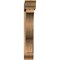Ekena Millwork Funston Traditional Smooth Bracket w/ Offset Brace, Western Red Cedar, 7 1/2"W x 44"D x 44"H BKT0806X44X44FST01SWR - alternate 3